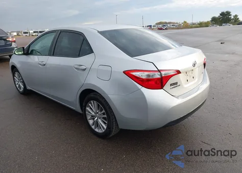 2014 Toyota Corolla Le Plus из США, поврежденный, VIN 5YFBURHE3EP001903